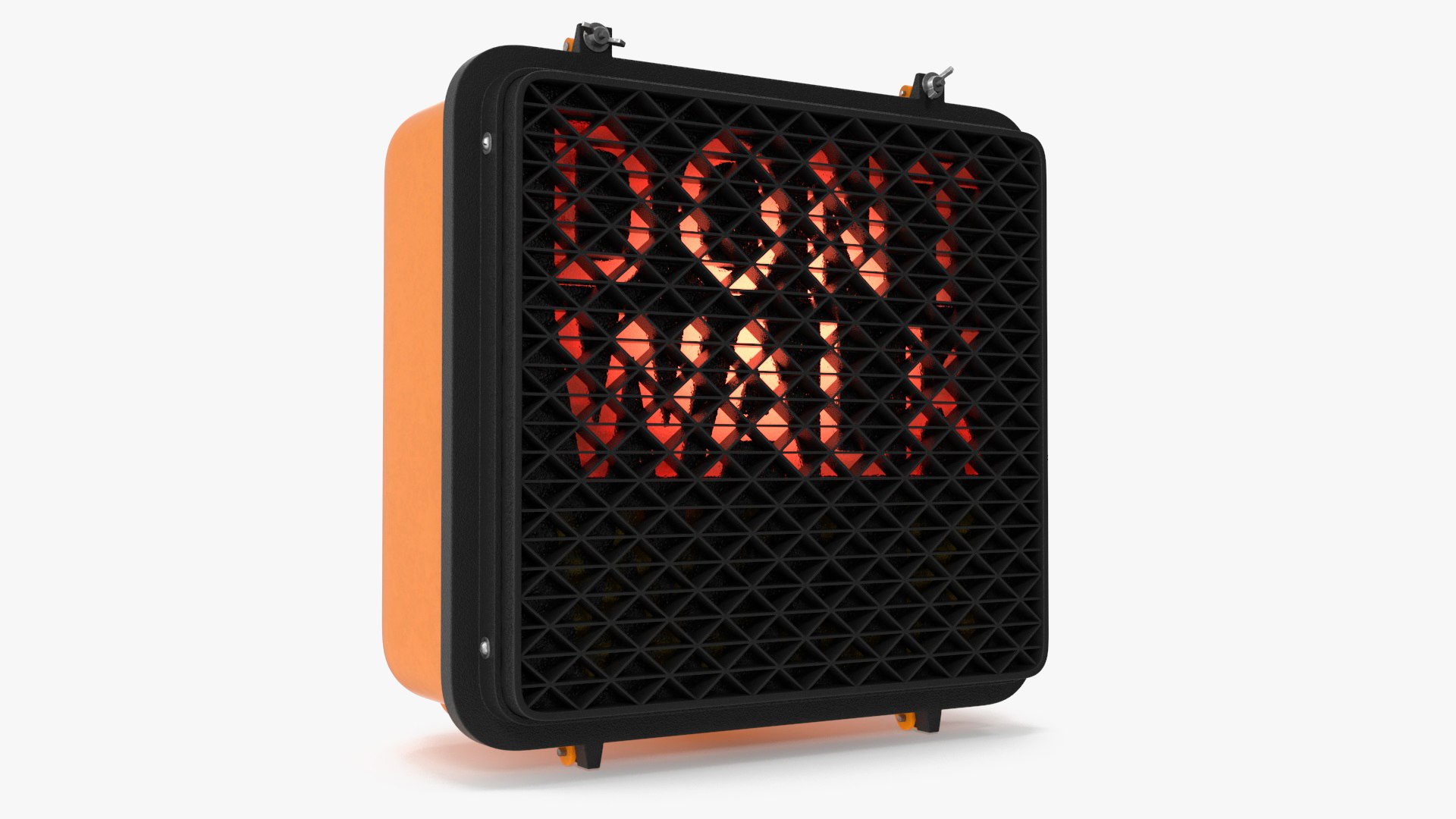 Dont Walk Signal Light 3D model preview