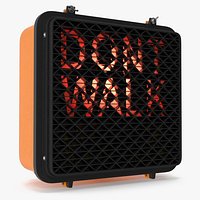 Dont Walk Signal Light
