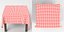 Table with tablecloth 2 3D