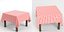 Table with tablecloth 2 3D
