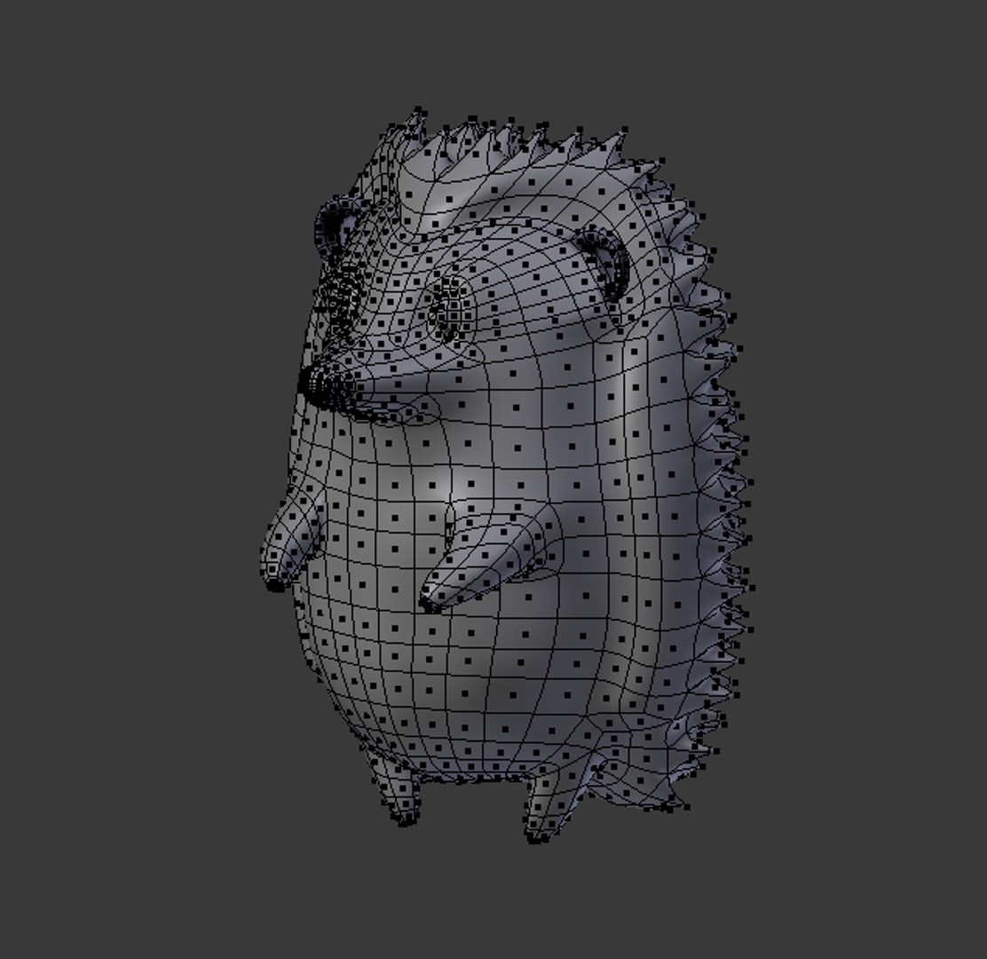 Animal Hedgehog Mammal 3D Model - TurboSquid 1333312