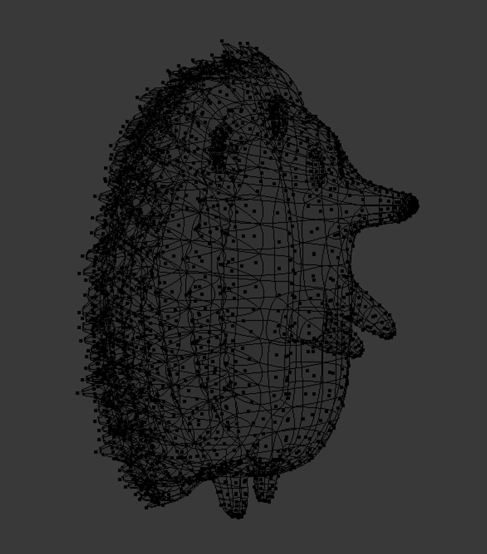 Animal Hedgehog Mammal 3D Model - TurboSquid 1333312