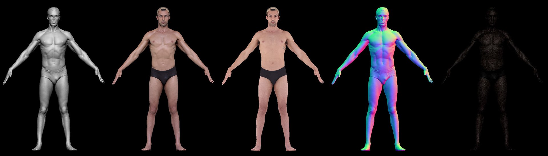 3D Male Scan - Dan 026 Model - TurboSquid 2024080