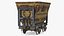 3D mining cart rusted