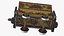 3D mining cart rusted