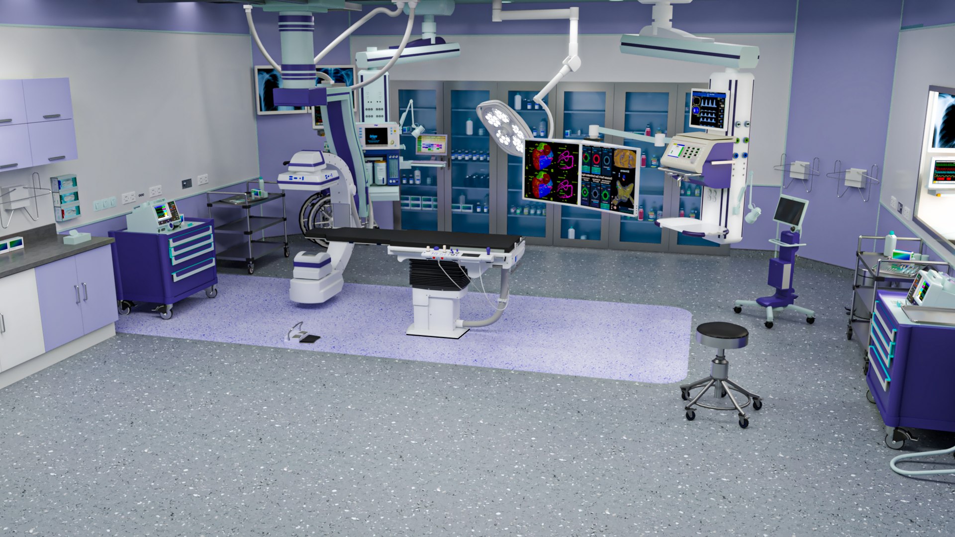 CATHETER LAB-SURGICAL OPERATION ROOM model https://p.turbosquid.com/ts-thumb/Zx/7QInFf/nQ/2/png/1694938282/1920x1080/fit_q87/6282a36f9cae4930f2d3946fe0269d16decc2635/2.jpg