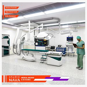 CATHETER LAB-SURGICAL OPERATION ROOM model