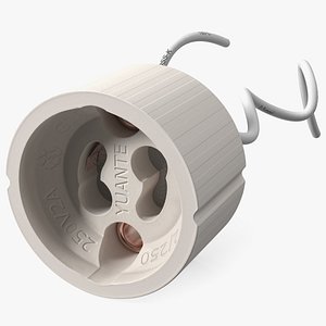 3D GU10 Lamp Holder Socket