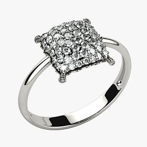 3D Exclusive Design Pillow Gold Ring