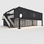 3D Container Cafe 14 model