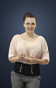 3D characters people model