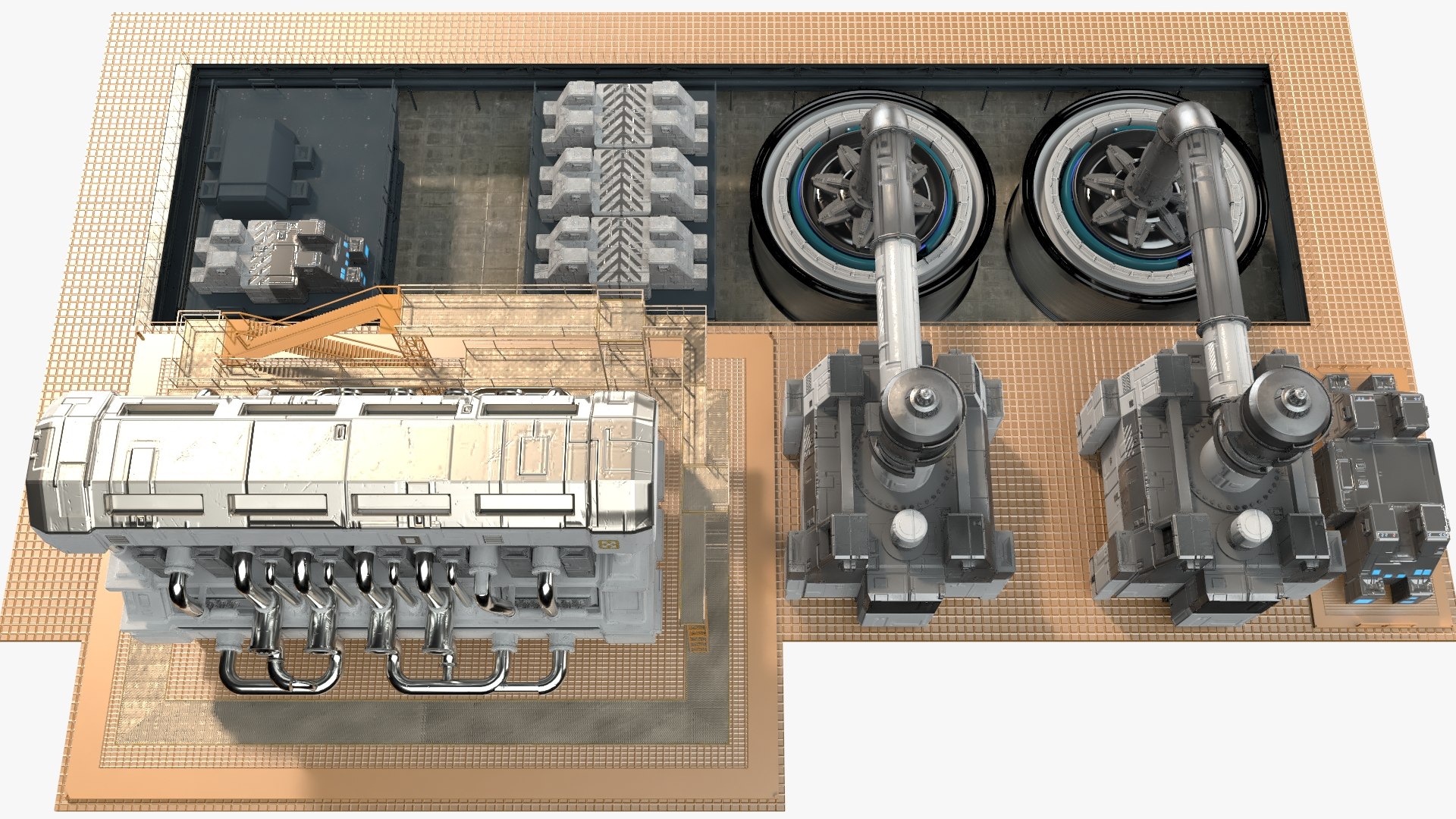 3D Water Pumping Equipment Set model https://p.turbosquid.com/ts-thumb/Zx/J0rYAP/uA/5/jpg/1792327070/1920x1080/fit_q87/72b70d60572a4247c660633e1e232c6523d13b5c/5.jpg