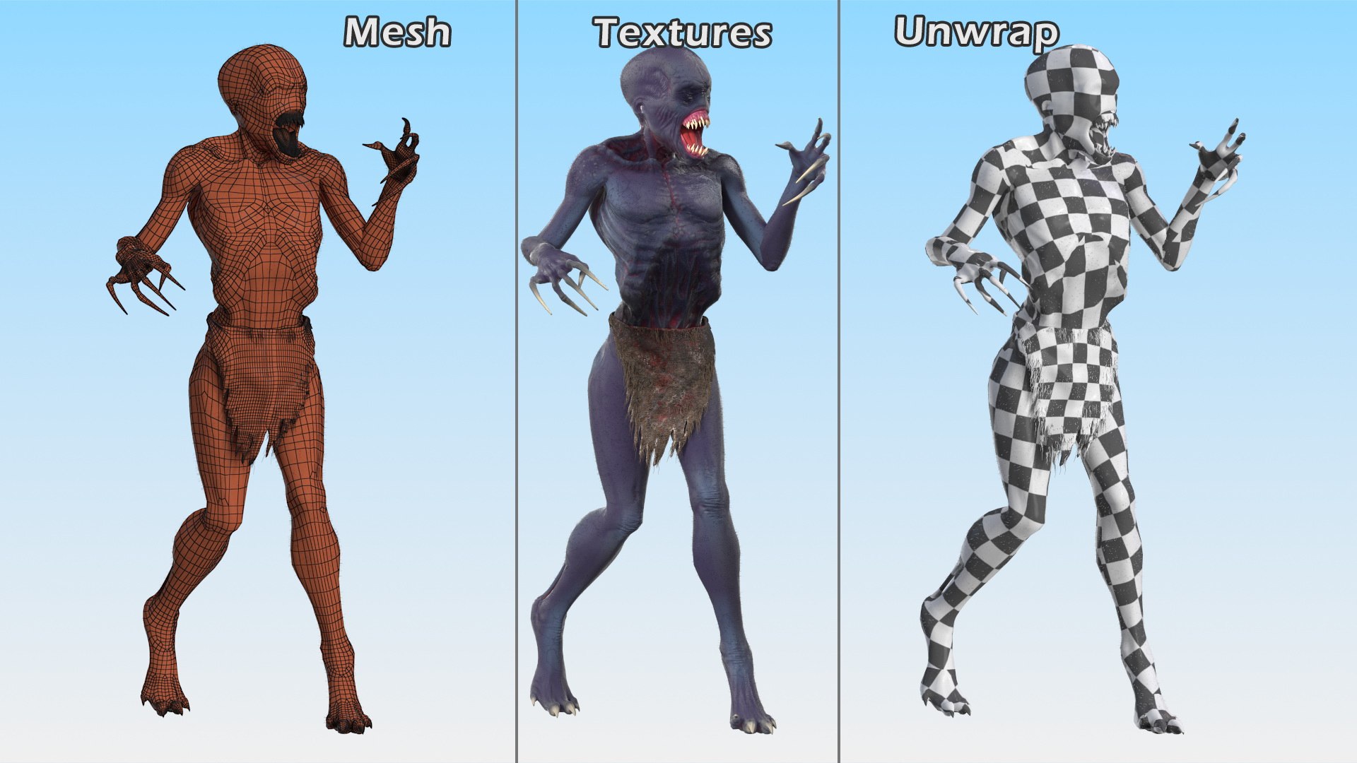 scary creature standing pose 3D model https://p.turbosquid.com/ts-thumb/Zx/JCpyEb/Dy/scarycreaturestandingposefurc4dmodel018/jpg/1614593253/1920x1080/fit_q87/80408c3a410a9f73a5e308b93915dc0e6aa25e3d/scarycreaturestandingposefurc4dmodel018.jpg