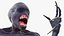 Furchtsame Kreatur Stehende Pose Pelz