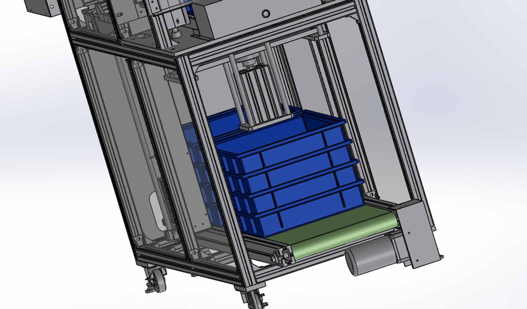 3D Stacking Box Feeding Machine - TurboSquid 1478635