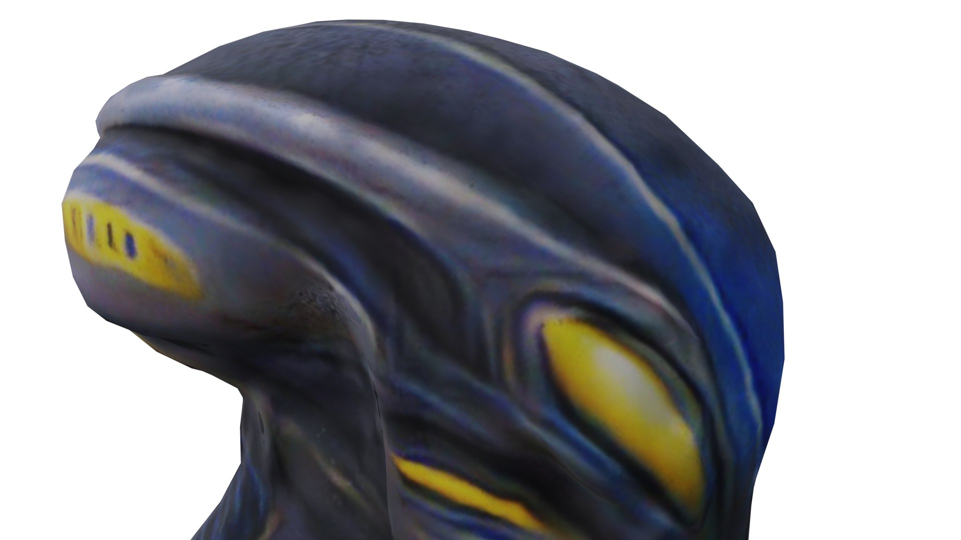 Realistic Alien Low-poly 3D Model 3D Model - TurboSquid 2210311