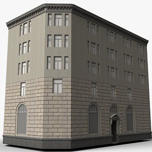 3d modular house model