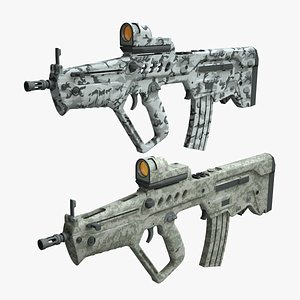 Compact Tavor Assualt Rifle Camouflage