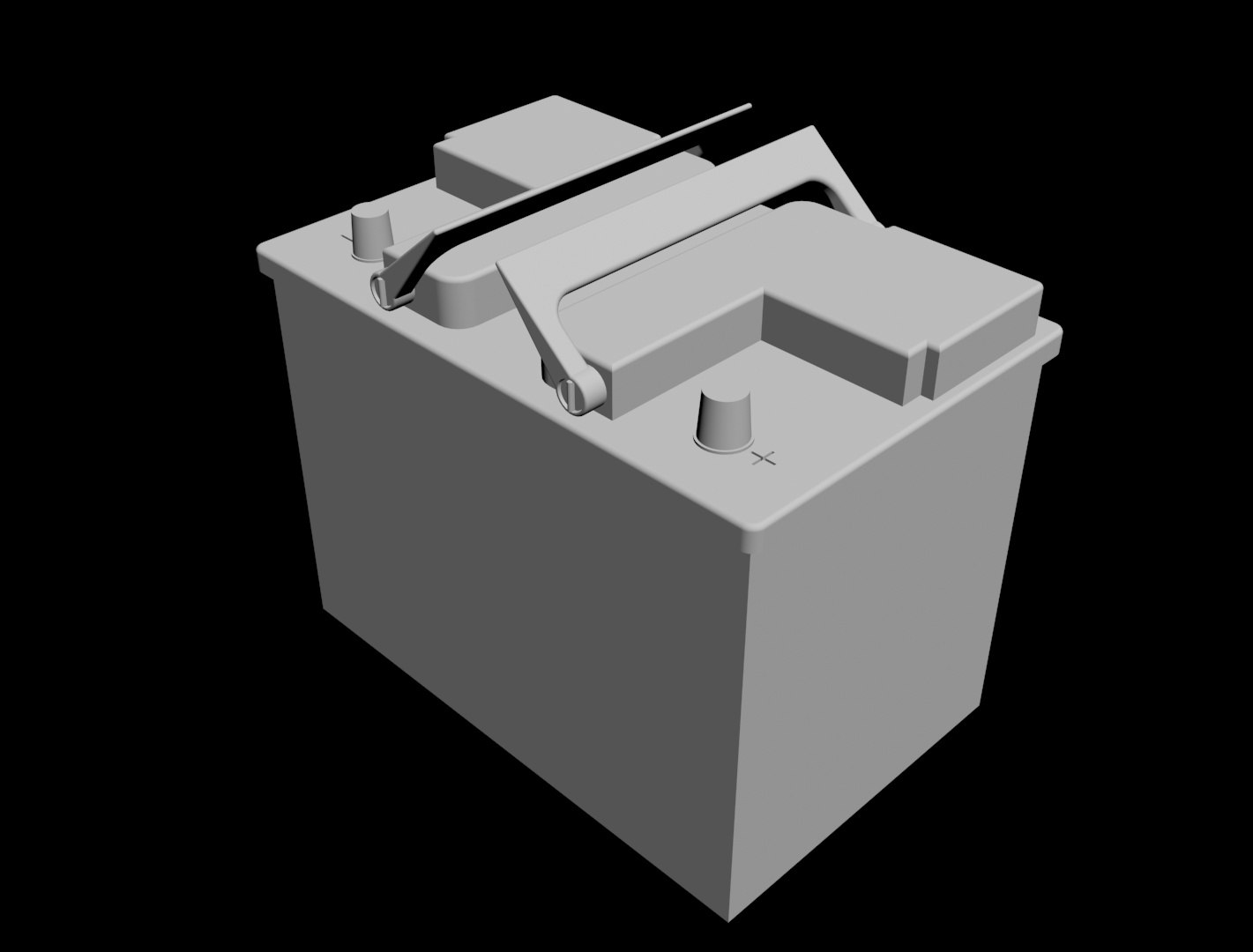 Acumulador - Bateria - Car Battery 3D model - TurboSquid 1807569