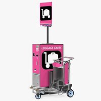 Airport Luggage Carts Management Equipment with Carts