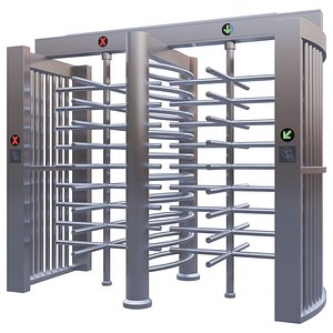3d Security Gate model