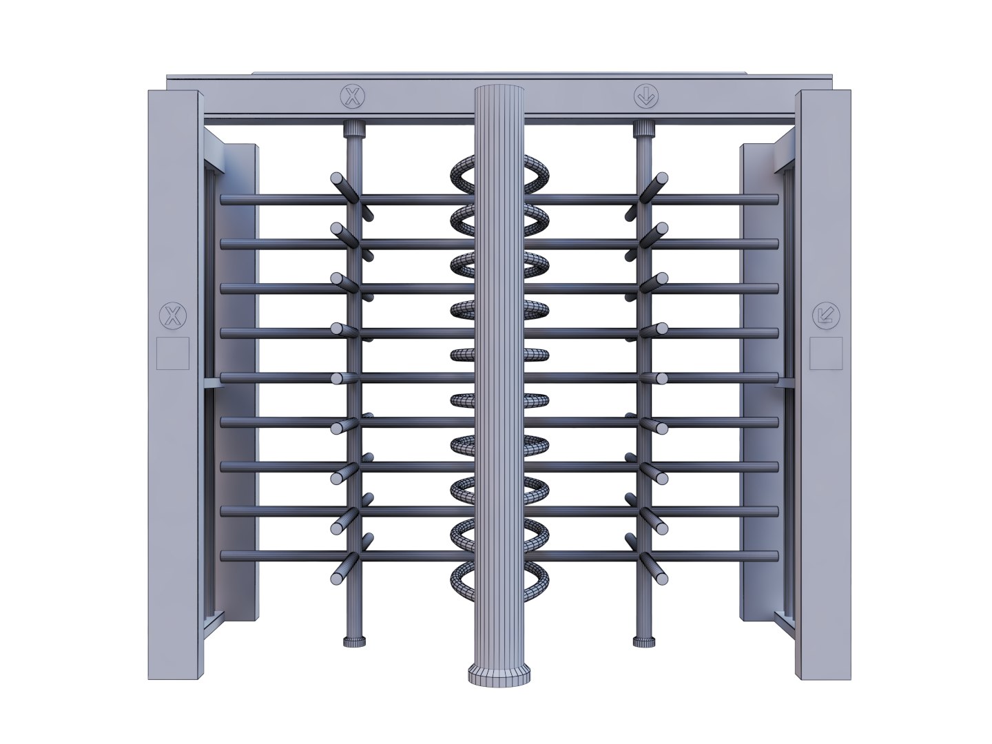 3d Security Gate Model - TurboSquid 1768361