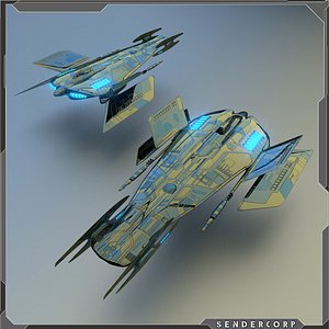 starship gunship blend