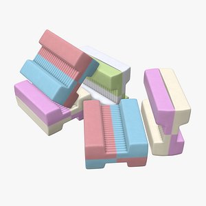 3D model gum bone chewing