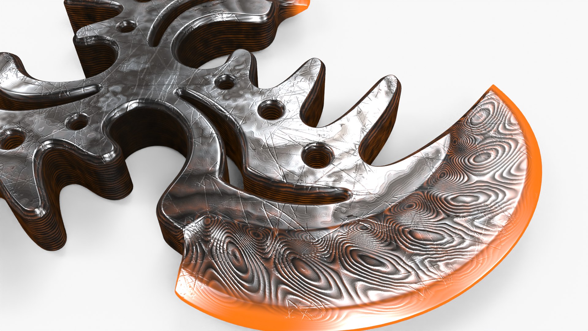 3D Throwing Star II M II Em Model - TurboSquid 1982619