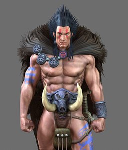 slaine nextgen character 3d model