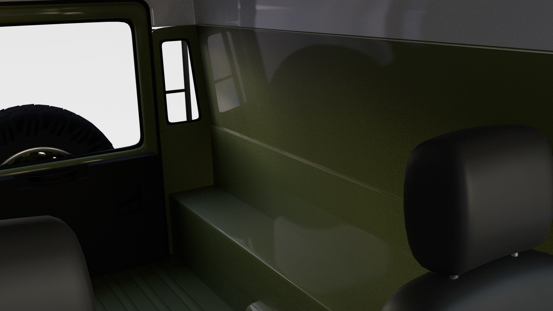 3d Land Rover Defender 110 Model