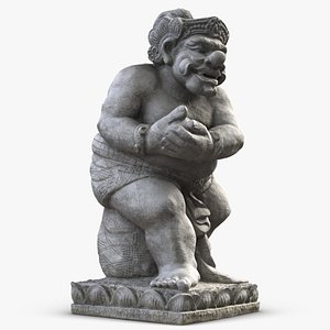 Sculpture Bali Man