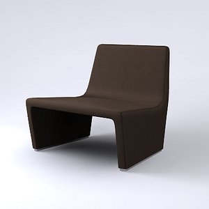 3d model contemporary patty chair