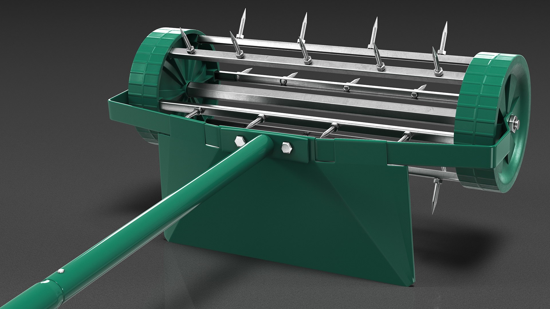lawn spike aerator roller 3D model https://p.turbosquid.com/ts-thumb/Zy/CIcg7O/12L4YGnL/lawnspikeaeratorrollermb3dmodel006/jpg/1608578966/1920x1080/fit_q87/b785a80900bacafa69f80fba8e25f172ff8cabc1/lawnspikeaeratorrollermb3dmodel006.jpg