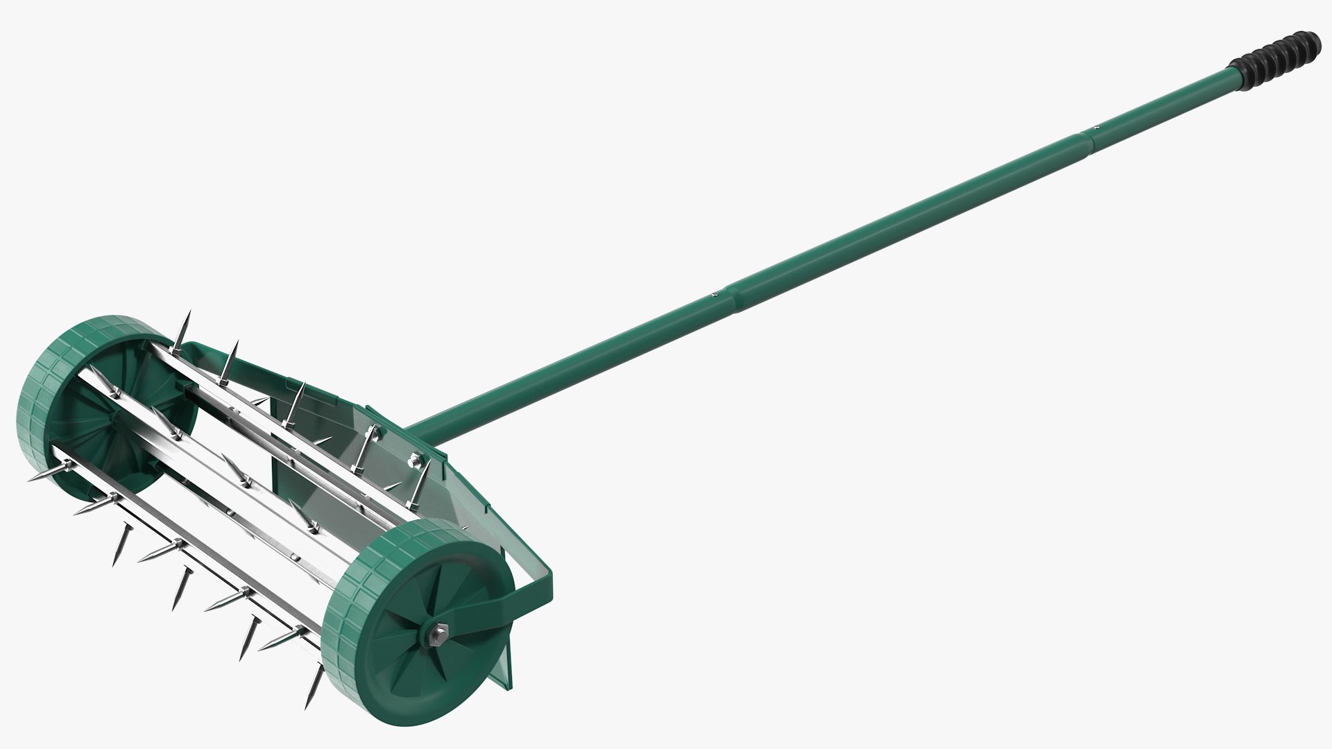 Lawn Spike Aerator Roller 3D model preview