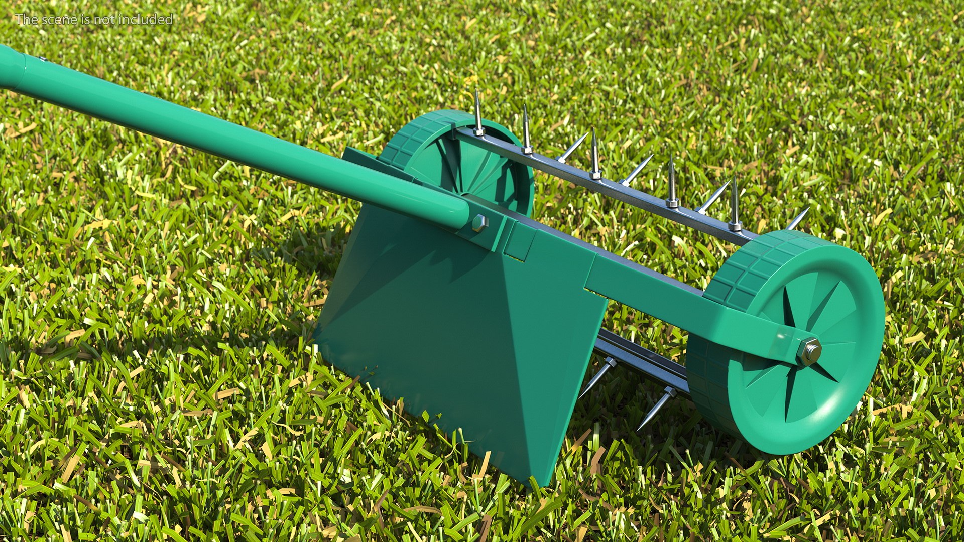 Lawn Spike Aerator Roller 3D Model TurboSquid 1667413