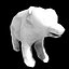 low poly bear