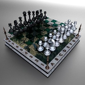 Chess board & pieces - Download Free 3D model by sso_aco