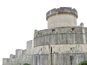 wall castle 3D model