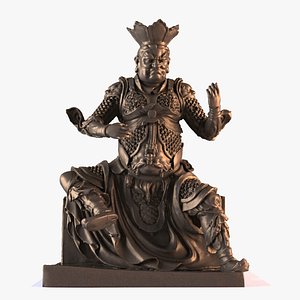 3D Buddhist statues 014