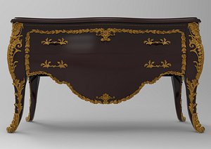 Commode Carved Acanthus
