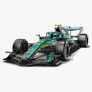 3D Aston Martin AMR26 F1 2026 Formula 1 Race Car