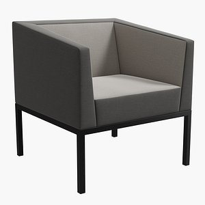 3D Cube armchair model