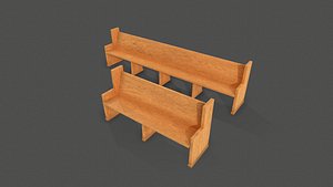 3D model pew