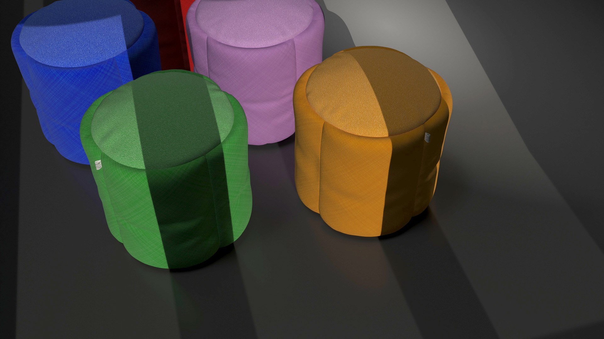 Puff model 1 vray pouf 3D - TurboSquid 1759961