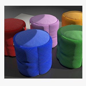 Puff model 1 vray pouf 3D