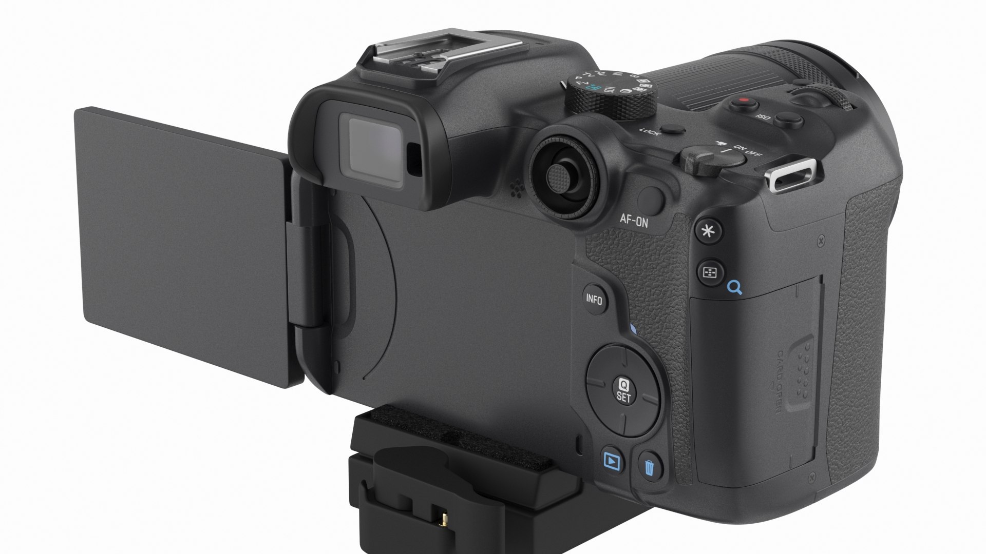 3D Canon EOS R7 Camera on Tripod model https://p.turbosquid.com/ts-thumb/Zy/WB3vVG/Ry/canon_eos_r7_camera_on_tripod_007/jpg/1734684504/1920x1080/fit_q87/e5430c191c25109c7a902765585956209ec542e0/canon_eos_r7_camera_on_tripod_007.jpg