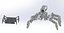 Spider bionic robot
