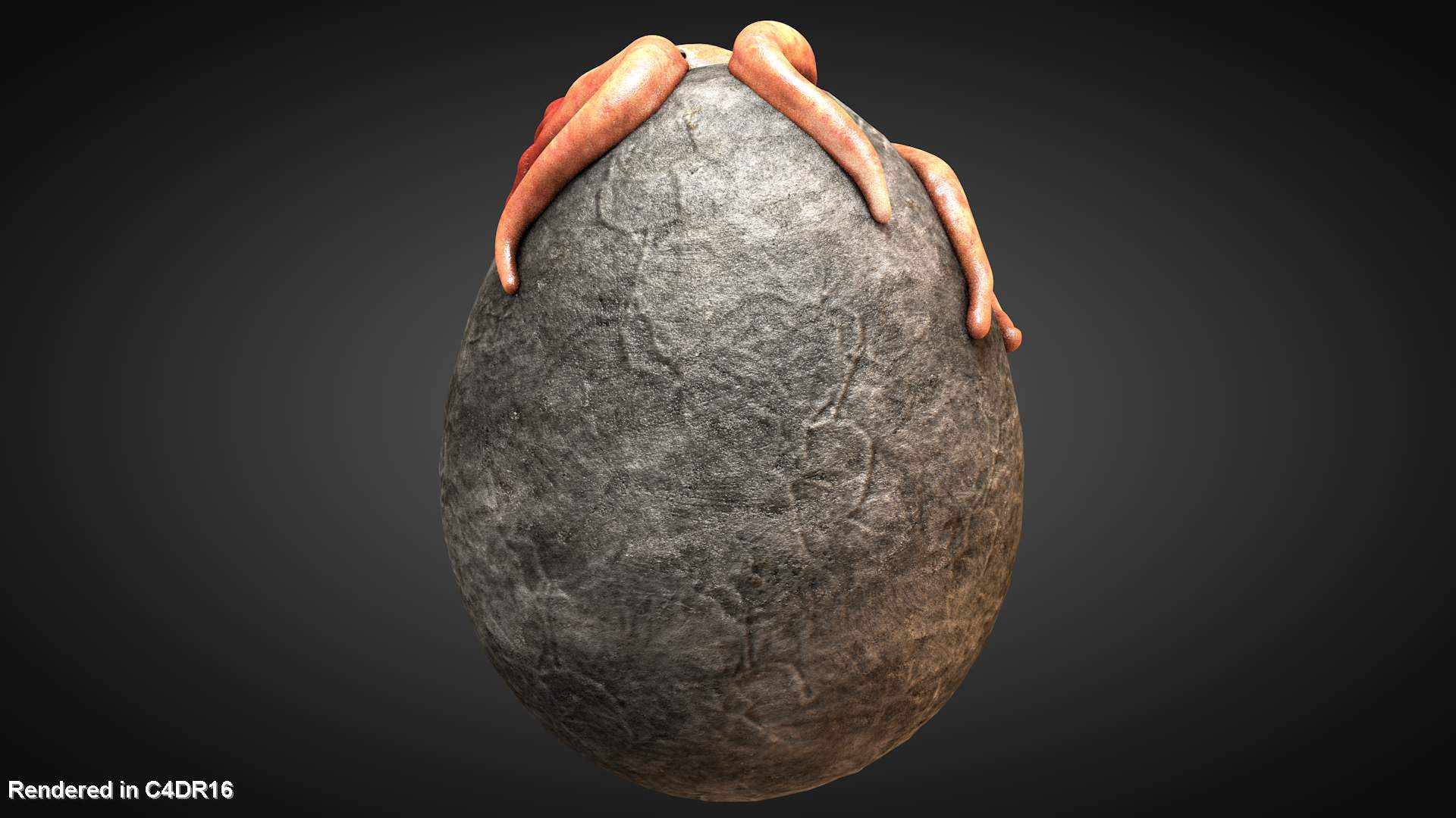 Cute little tentacle egg monster 3D TurboSquid 1837958