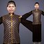 Chinesischer Ladenbesitzer aus der alten Qing-Dynastie